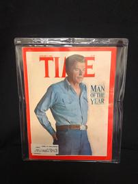 Vintage Time Magazine with Ronald Reagan 202//269